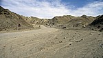Straße nach Goanikontes: Verkehrsschild  - Namib