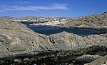 Blick von der Haifischinsel auf den Ort Lüderitz - Lüderitz
