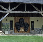 Skukuza (Main Camp): Denkmal für die Gründer des Kruger National Parks - Kruger National Park