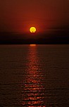 Fähre Kariba - Mlibizi: Sonnenuntergang - Lake Kariba