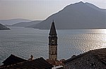 Blick auf die Boka Kotorska (Bucht von Kotor) - Perast
