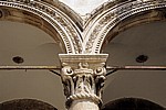 Stari Grad (Altstadt): Sponza-Povijesni arhiv (Sponza-Palast) - Kapitell - Dubrovnik