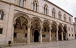 Stari Grad (Altstadt): Knezev dvor (Rektorenpalast) - Dubrovnik