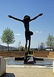 Skulptur des Auferstandenen Jesus (Andrej Ajdiae) - Medjugorje