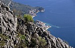 Blick auf die Makarska Riviera: Drasnice - Gespanschaft Split-Dalmatien