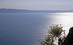 Blick auf das Adriatische Meer (Adria) mit der Insel Hvar - Gespanschaft Split-Dalmatien