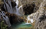 Sastavci (Zusammenfluß): Fluß Korana - Nationalpark Plitvicer Seen