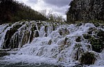 Donja jezera (Untere Seen): Wasserfälle zwischen Kaluderovac und Gavanovac  - Nationalpark Plitvicer Seen