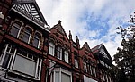 Lord Street: Viktorianische Häuser (u. a. Albany Buildings) - Southport